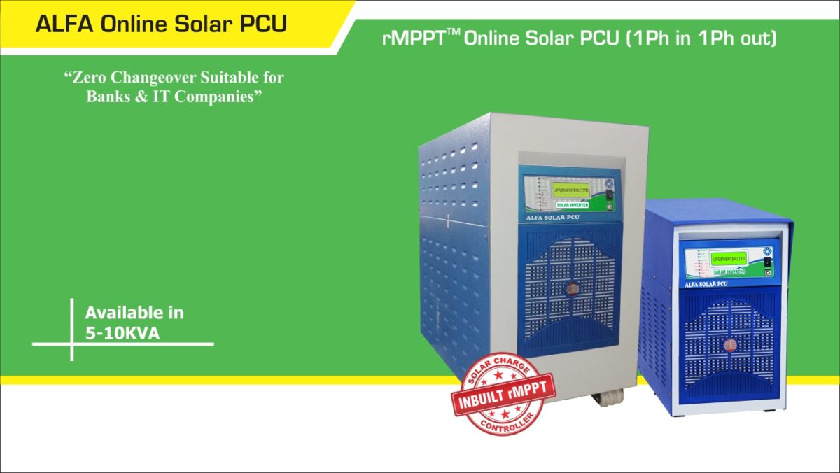 UTL Alfa Online Solar PCU Price